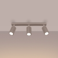 Brilagi - LED-spot CRESTO 3xGU10/10W/230V taupe