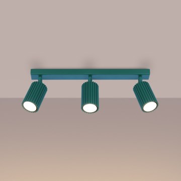 Brilagi - LED-spot CRESTO 3xGU10/10W/230V turkoois