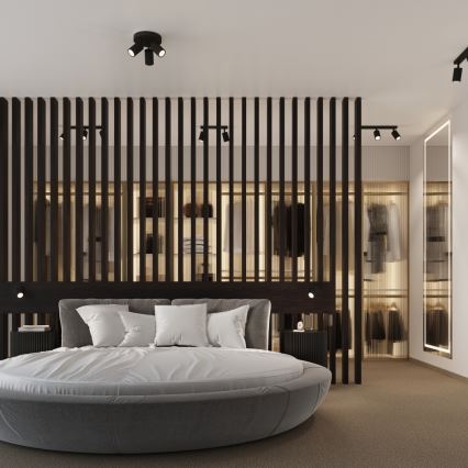 Brilagi - LED-spot CRESTO 3xGU10/10W/230V zwart