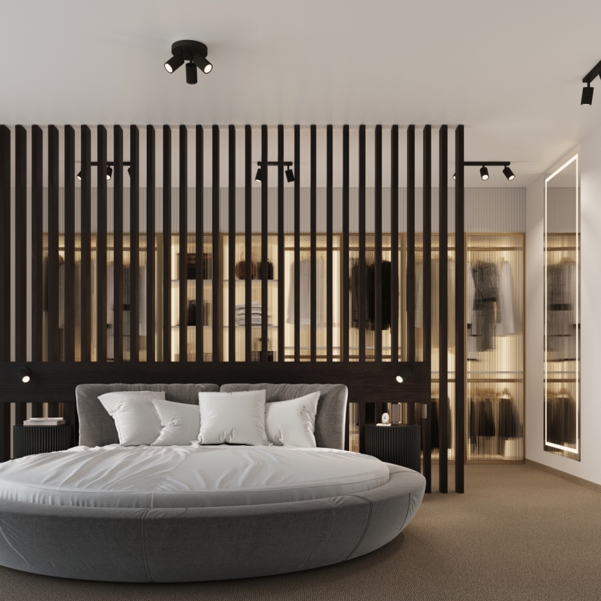 Brilagi - LED-spot CRESTO 3xGU10/10W/230V zwart