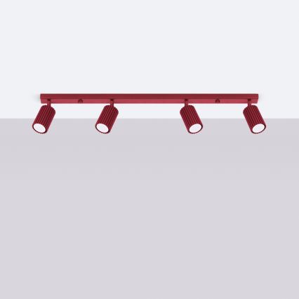 Brilagi - LED-spot CRESTO 4x GU10/10W/230V bordeaux