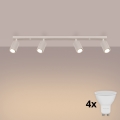 Brilagi - LED-spot CRESTO 4xGU10/10W/230V crème