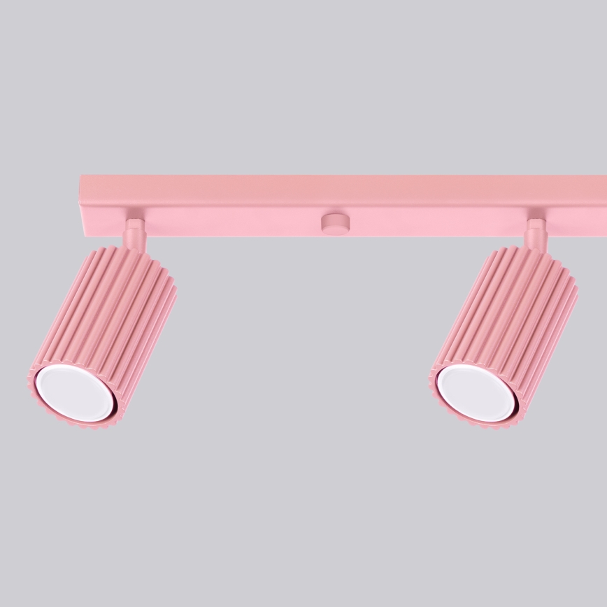 Brilagi - LED-spot CRESTO 4xGU10/10W/230V roze