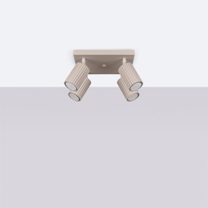 Brilagi - LED-spot CRESTO 4xGU10/10W/230V taupe