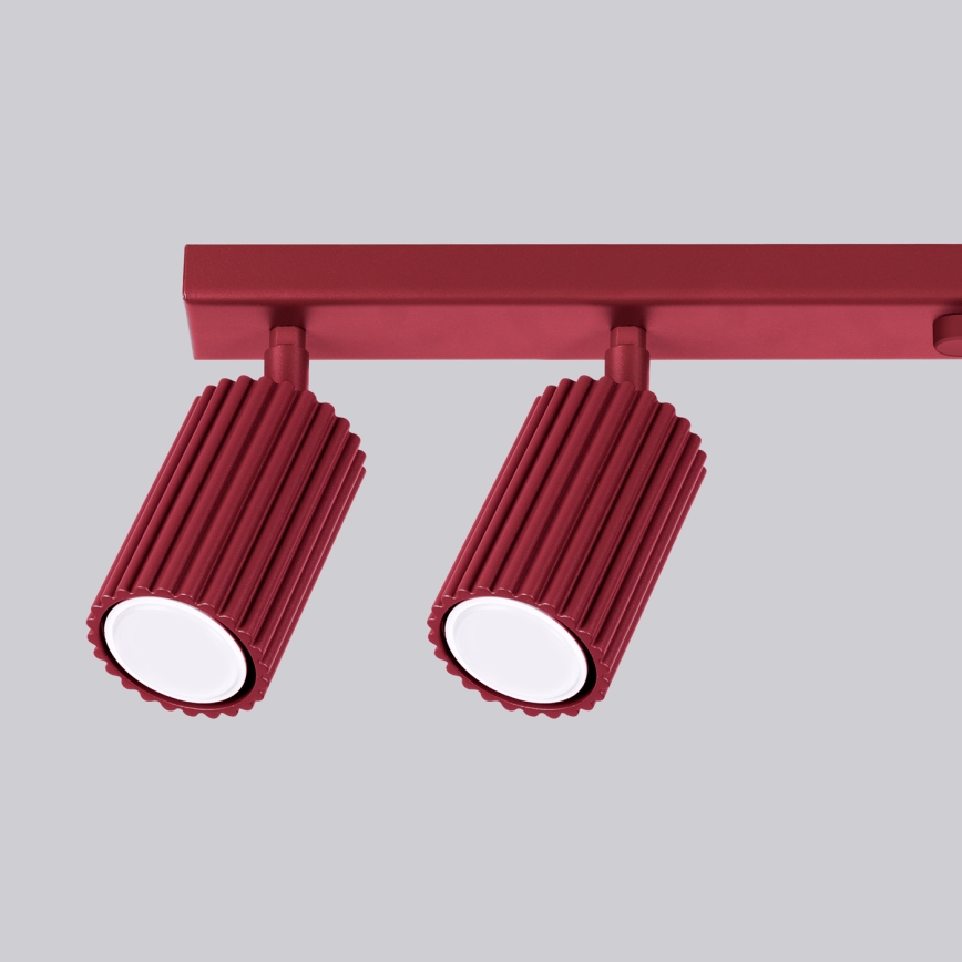 Brilagi - LED-spot CRESTO 6xGU10/10W/230V bordeaux