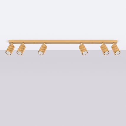 Brilagi - LED-spot CRESTO 6xGU10/10W/230V goudkleurig