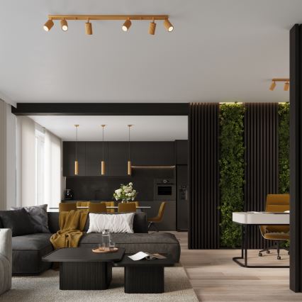 Brilagi - LED-spot CRESTO 6xGU10/10W/230V goudkleurig