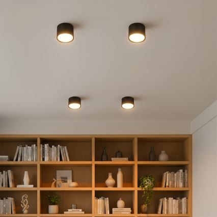 Brilagi - LED Spot d'éclairage SMOOTH 1xGX53/15W/230V noir