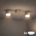 Brilagi - LED-spot MONO 2xGX53/30W/230V beige