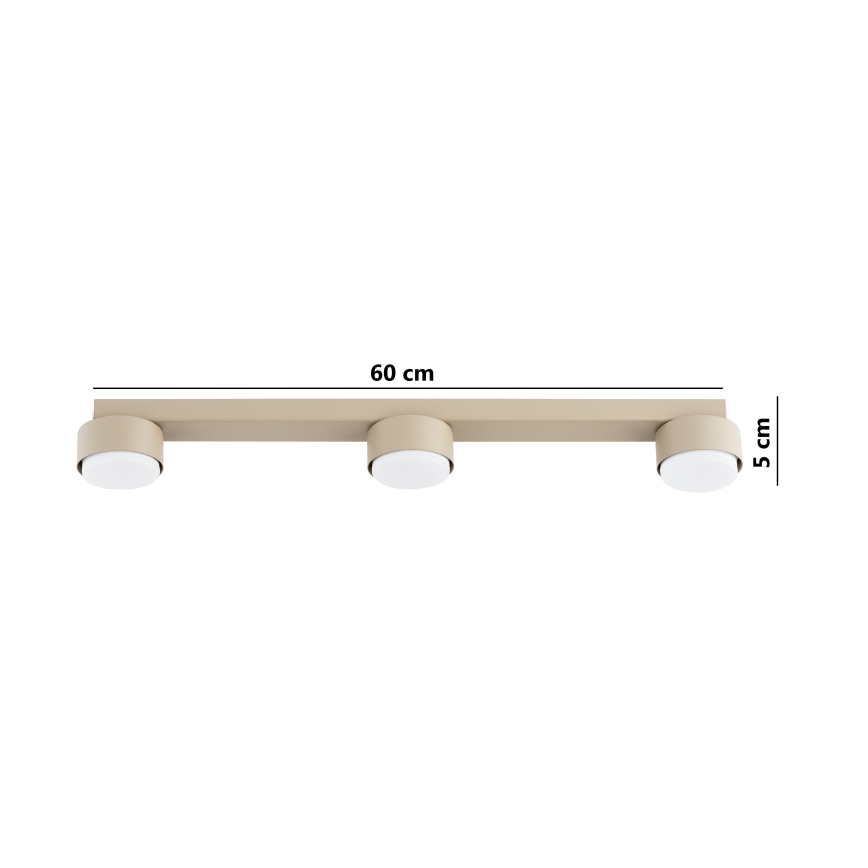 Brilagi - LED-spot MONO 3xGX53/30W/230V beige