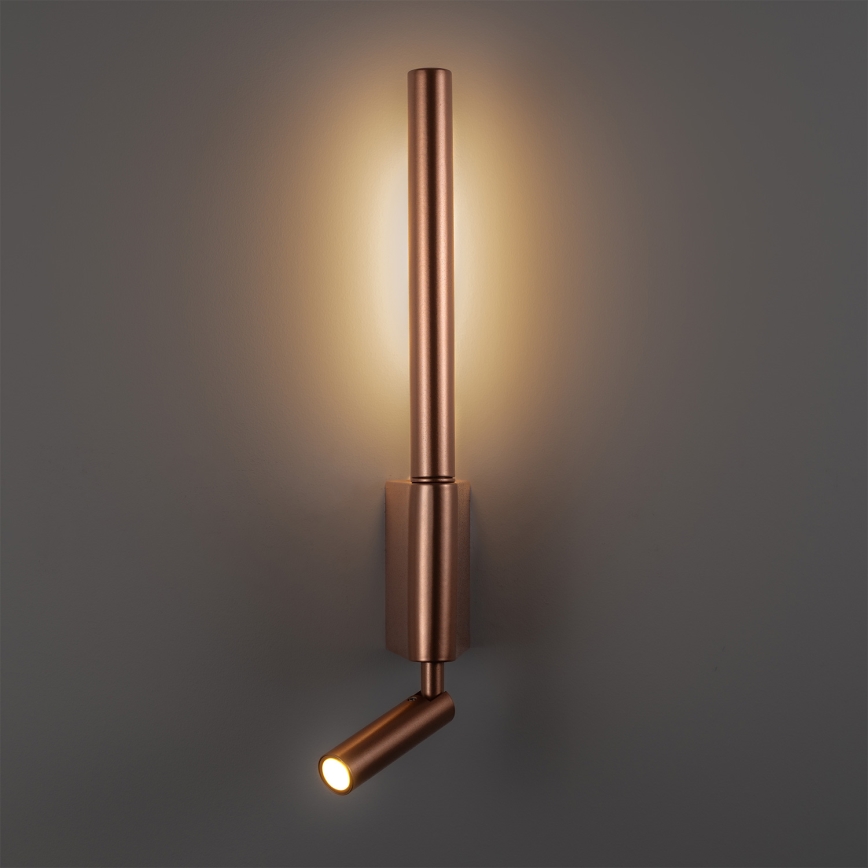 BRILAGI - Applique spot LED VIXON LED/3W/230V + LED/5W bronze IRC 90
