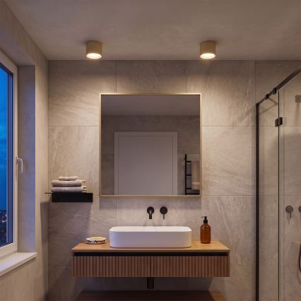 BRILAGI - Spot LED pour salle de bains SMOOTH 1xGX53/15W/230V 60x82 mm doré IP54