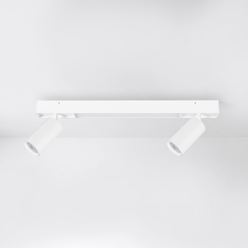 Brilagi - LED spot SELE 2xGU10/30W/230V + LED/15W wit