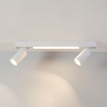 Brilagi - LED spot SELE 2xGU10/30W/230V + LED/15W wit