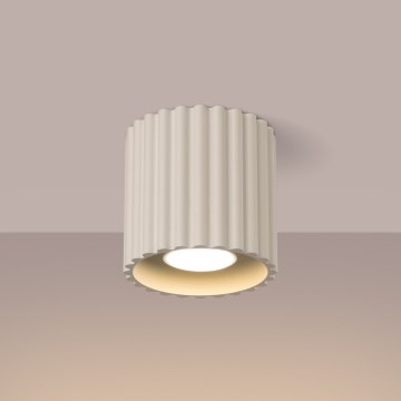 Brilagi - LED-spot SFERA 1xGU10/10W/230V Ø 10 cm crème