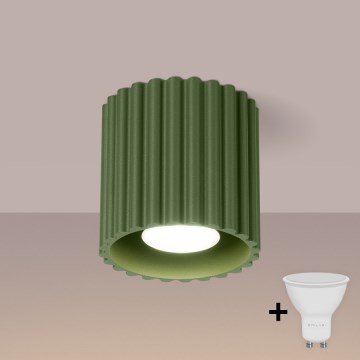 Brilagi - LED-spot SFERA 1xGU10/10W/230V Ø 10 cm groen