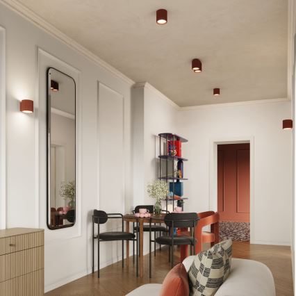 Brilagi - LED-spot SFERA 1xGU10/10W/230V Ø 10 cm rood