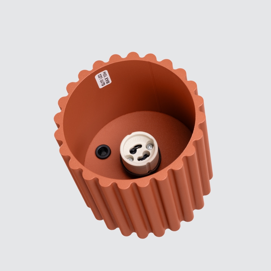 Brilagi - LED-spot SFERA 1xGU10/10W/230V Ø 10 cm rood