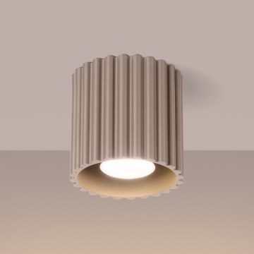Brilagi - LED-spot SFERA 1xGU10/10W/230V Ø 10 cm taupe