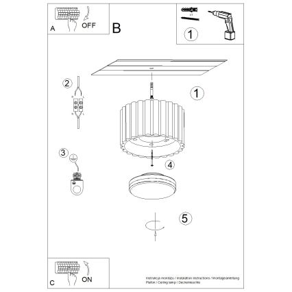 Brilagi - LED-spot SFERA 1xGX53/30W/230V Ø 10 cm bordeaux