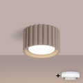 Brilagi - LED-spot SFERA 1xGX53/30W/230V Ø 10 cm taupe
