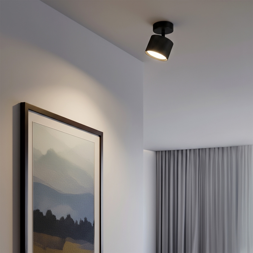 BRILAGI - LED Spot STRIPY 1xGX53/15W/230V pr. 82 mm noir