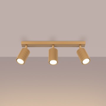 Brilagi - LED-spotarmatuur CRESTO 3x GU10/10W/230V, goudkleurig