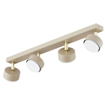 Brilagi - LED-spotarmatuur MONO 4xGX53/12W/230V beige