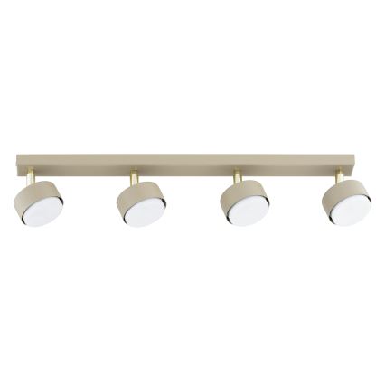Brilagi - LED-spotarmatuur MONO 4xGX53/12W/230V beige