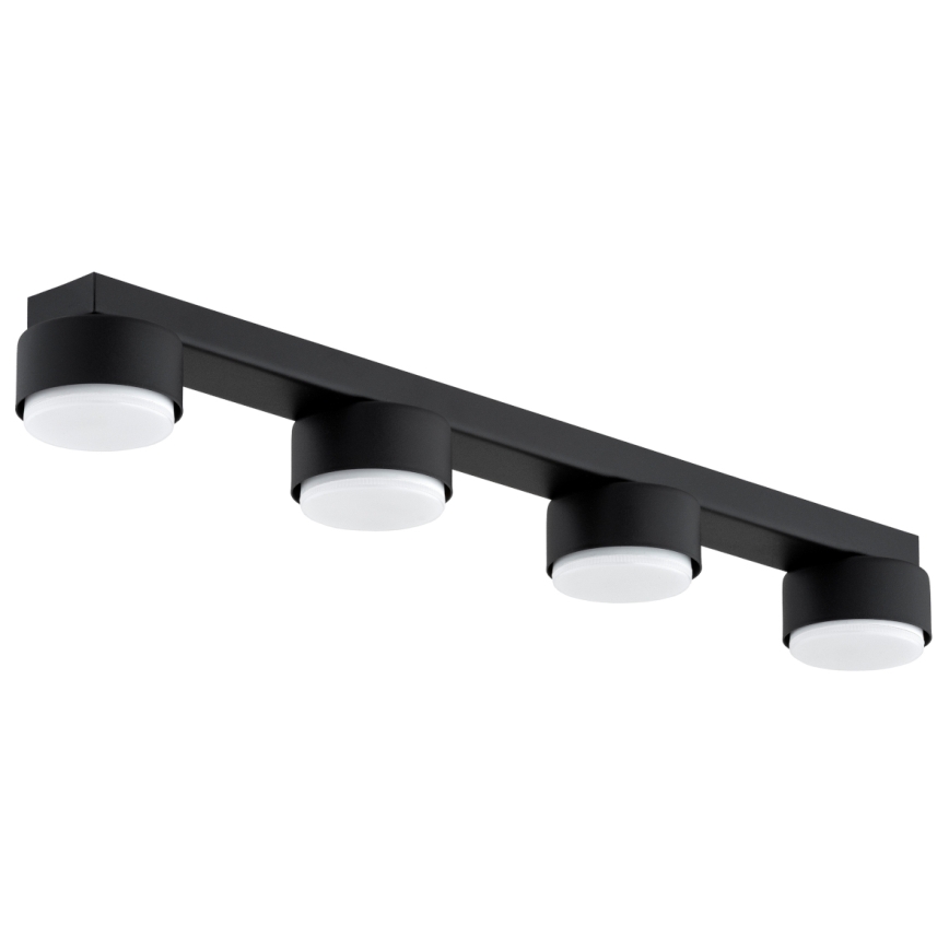 Brilagi - LED-spotarmatuur MONO 4xGX53/12W/230V zwart