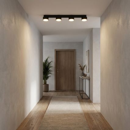 Brilagi - LED-spotarmatuur MONO 4xGX53/12W/230V zwart