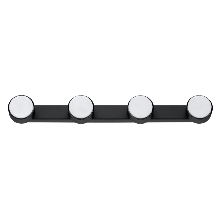 Brilagi - LED-spotarmatuur MONO 4xGX53/12W/230V zwart