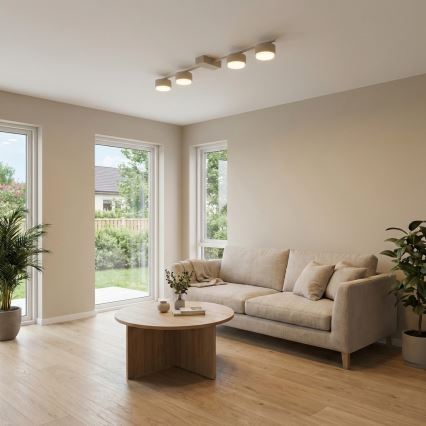 Brilagi - LED-spotarmatuur MONO 4xGX53/30W/230V beige