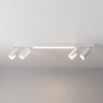 Brilagi - LED-spotarmatuur SELE 4xGU10/30W/230V + LED/20W wit