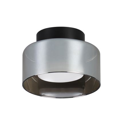 Brilagi - LED Spotlamp AURA LUX 1xGX53/30W/230V Ø 13 cm zwart/gerookt glas