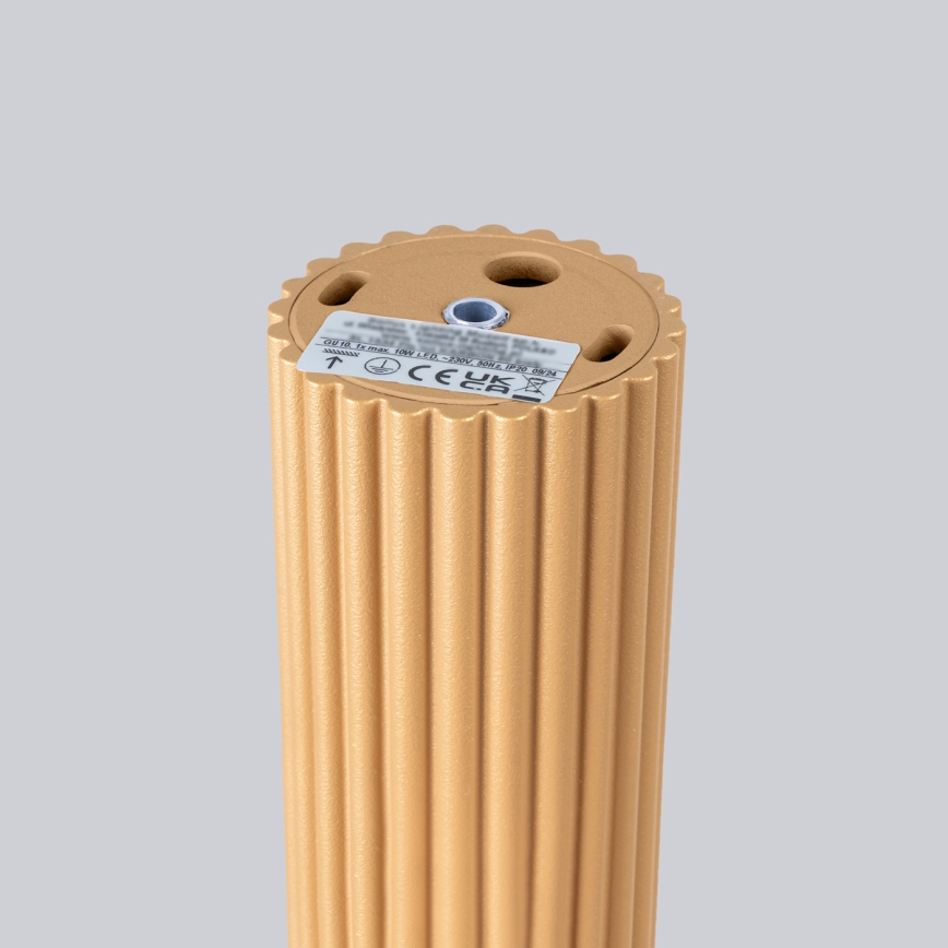 Brilagi - LED-spotlamp CRESTO 1x GU10/10W/230V 20 cm goudkleurig