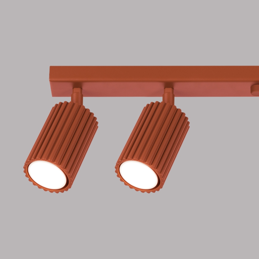 Brilagi - LED-spotlamp CRESTO 6xGU10/10W/230V rood