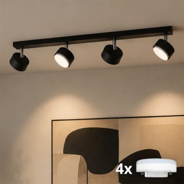 Brilagi - LED spotlamp MONO 4xGX53/30W/230V zwart