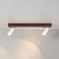BRILAGI - LED-spotlamp SELE 2xGU10/30W/230V + LED/15W wit/kersendecor