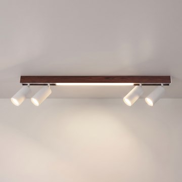BRILAGI - LED spotlamp SELE 4xGU10/30W/230V + LED/20W wit/kersendecor