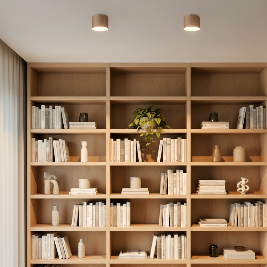 Brilagi - LED Spotlamp STRIPY 1xGX53/15W/230V beige