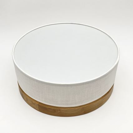 Brilagi - ЛЕД стельове світильник BELLADONNA LED/20W/230V діаметр 30 см білий/дуб