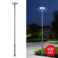 Brilagi - LED straatlamp met 5 m paal URBANSPARK LED/120W/230V antraciet IP65