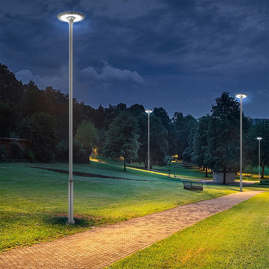 Brilagi - LED straatlamp met 5 m paal URBANSPARK LED/120W/230V antraciet IP65