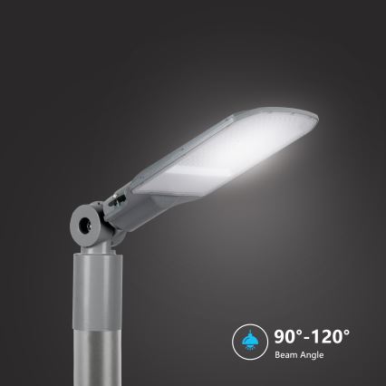 Brilagi - LED straatlamp URBANLIGHT LED/100W/230V grijs IP65