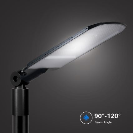 Brilagi - LED straatlamp URBANLIGHT LED/200W/230V zwart IP65