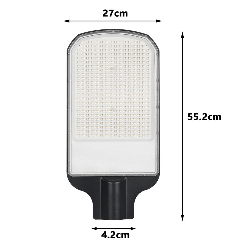 Brilagi - LED straatlamp URBANLIGHT LED/200W/230V zwart IP65