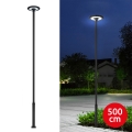 Brilagi - LED straatlamp voor buiten met 5 m paal URBANSPARK LED/120W/230V zwart IP65
