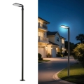 Brilagi - LED straatlamp voor buiten met paal en zwenkbare arm 3 m URBANLIGHT LED/100W/230V zwart IP65