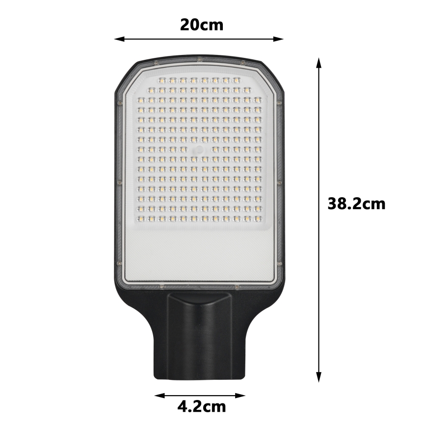 Brilagi - LED straatlamp voor buiten URBANLIGHT LED/100W/230V zwart IP65